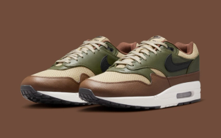 Available Now // Nike Air Max 1 "Neutral Olive and Brown"