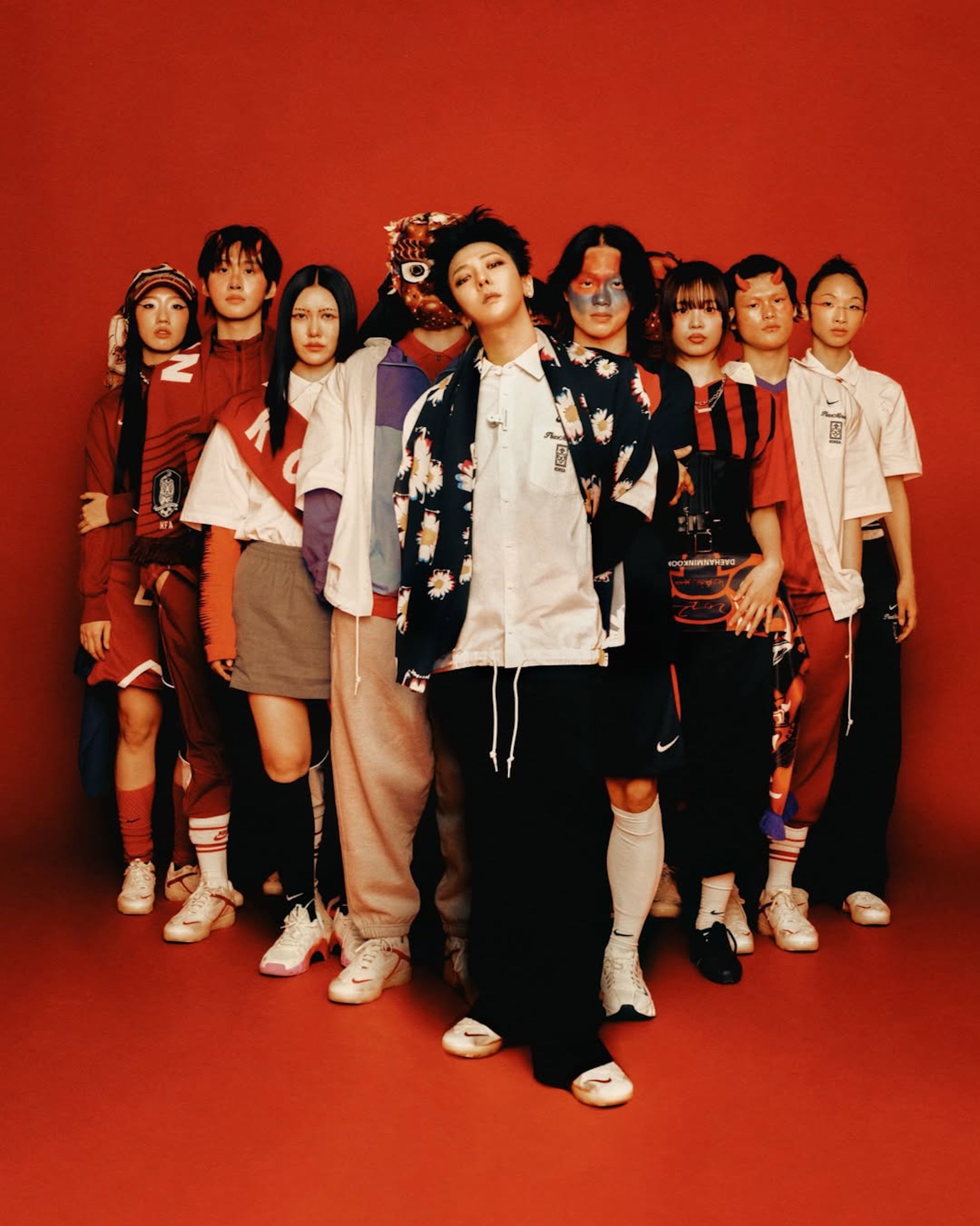 G-DRAGON'S PEACEMINUSONE SOUTH KOREA X2 PRE-MATCH NIKE COLLECTION FOR THE 2026 WORLD CUP™.