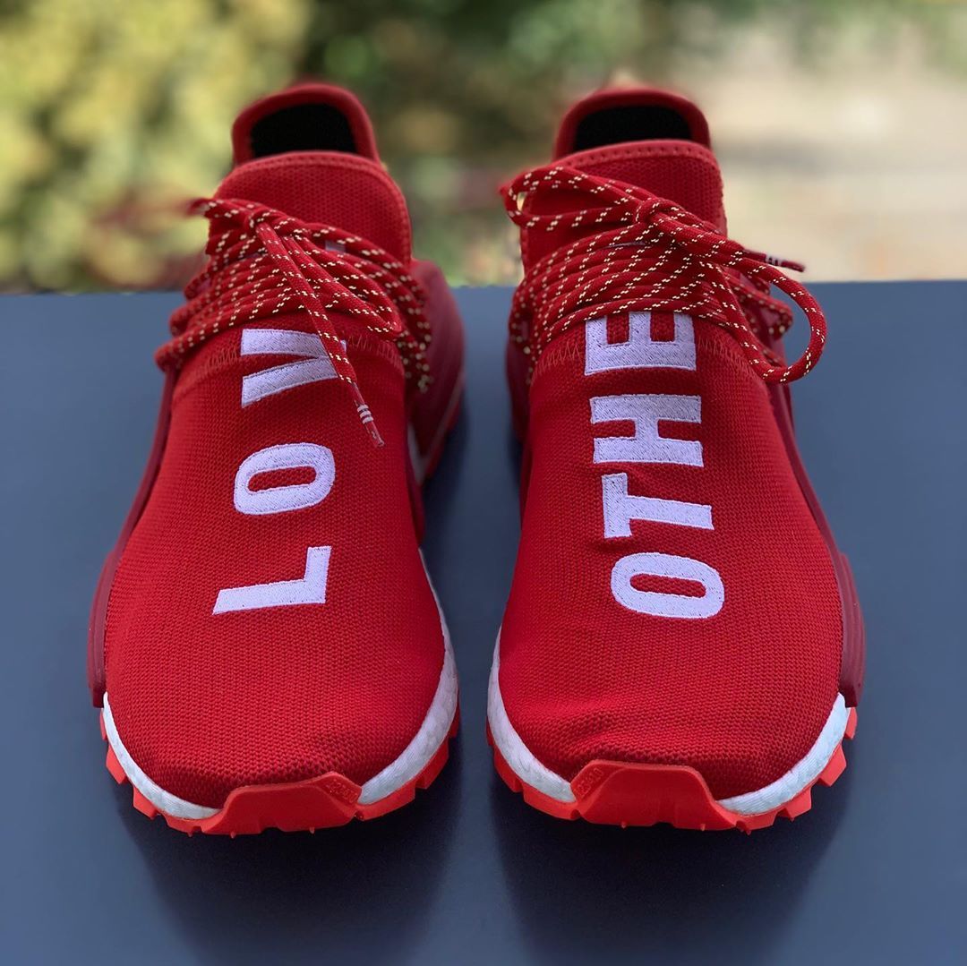 Pharrell williams hot sale nmd red