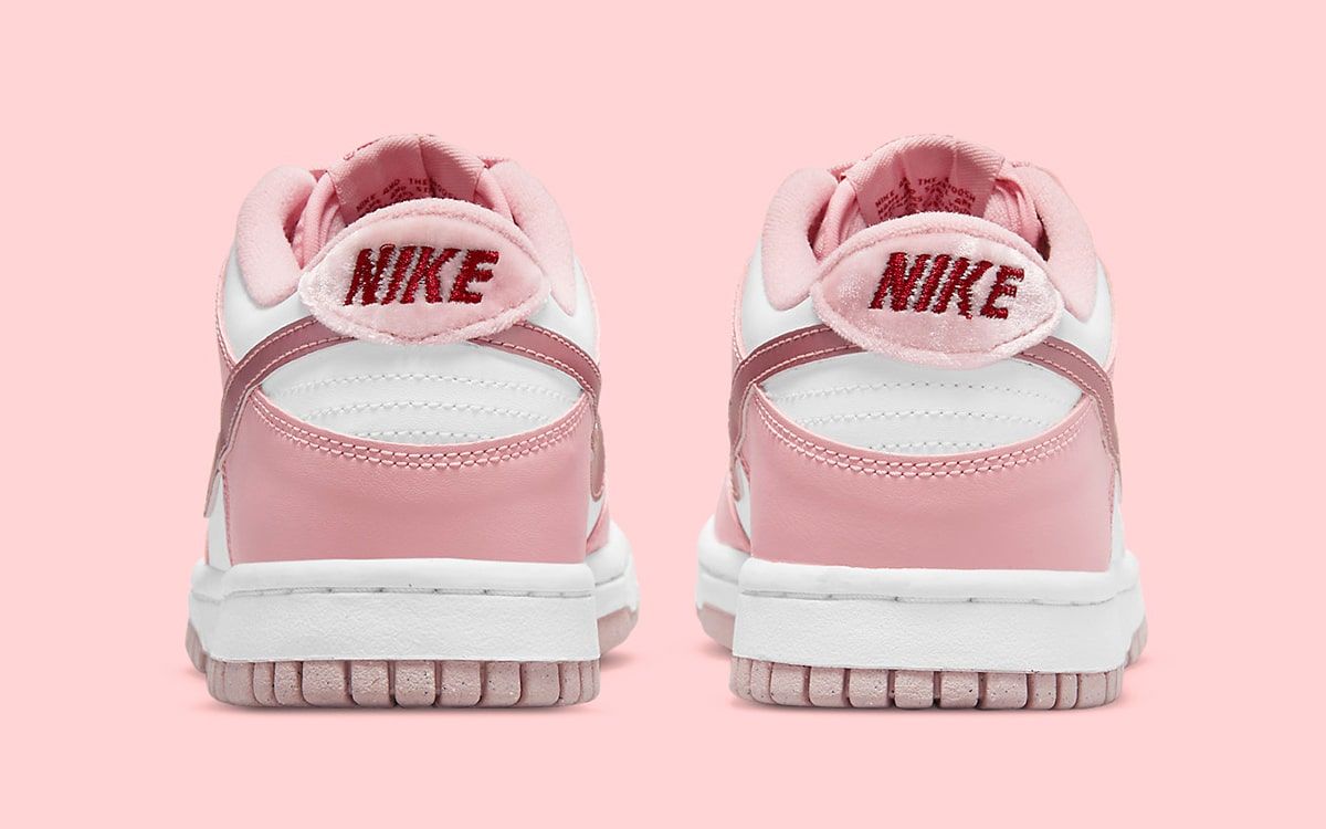 pink and red velvet nikes