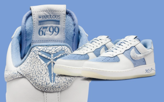 Kobe Bryant x Nike Air Force 1 "City of Champions" Protro, dedicated to the Los Angeles Lakers' time playing at The Forum.