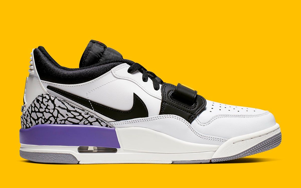 Jordan legacy 312 top low lakers