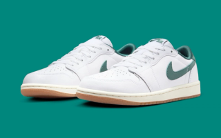 Official Images // Air Jordan 1 Low OG “Oxidized Green” 