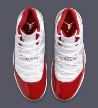 Air Jordan 11 “Cherry” 🍒 Release Date: December 10, 2022 Style Code:  CT8012-116 Color: White/Varsity Red-Black Retail: $225