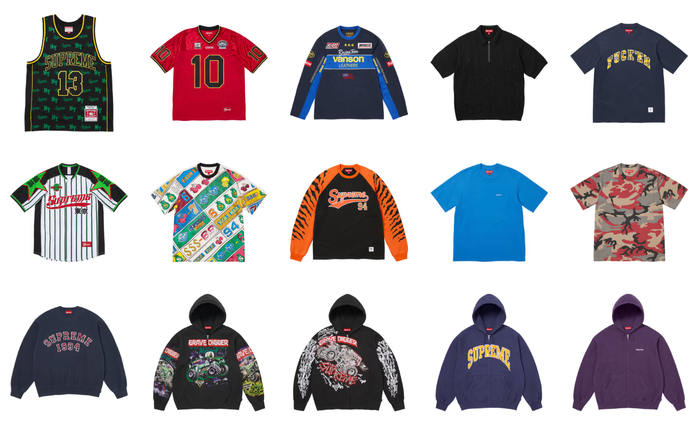 Supreme Unveils Spring/Summer 2026 Lookbook | House of Heat°