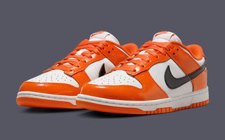 Leaders1354 on X: The Nike Dunk Low White/Orange will release via