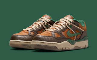 Official Images // Nigo x Nike Air Force 3 Low "Baroque Brown"