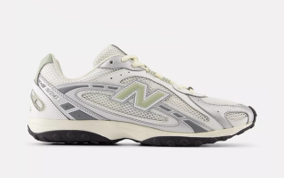 New Balance 204L "Silver Metallic/Garter Snake" sneaker.