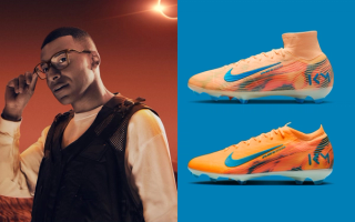 Kylian Mbappe Nike Football Mercurial Melon Tint Collection Lead