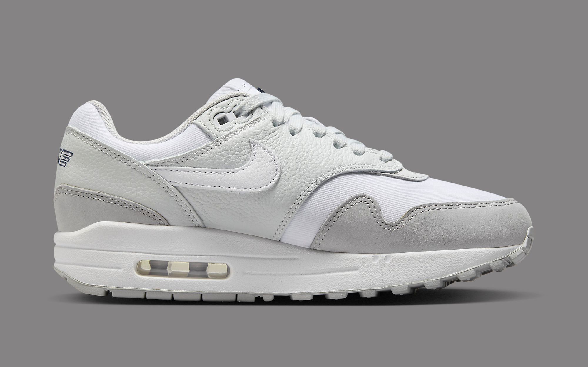 Nike air max hotsell 1 white/pure platinum-cool grey