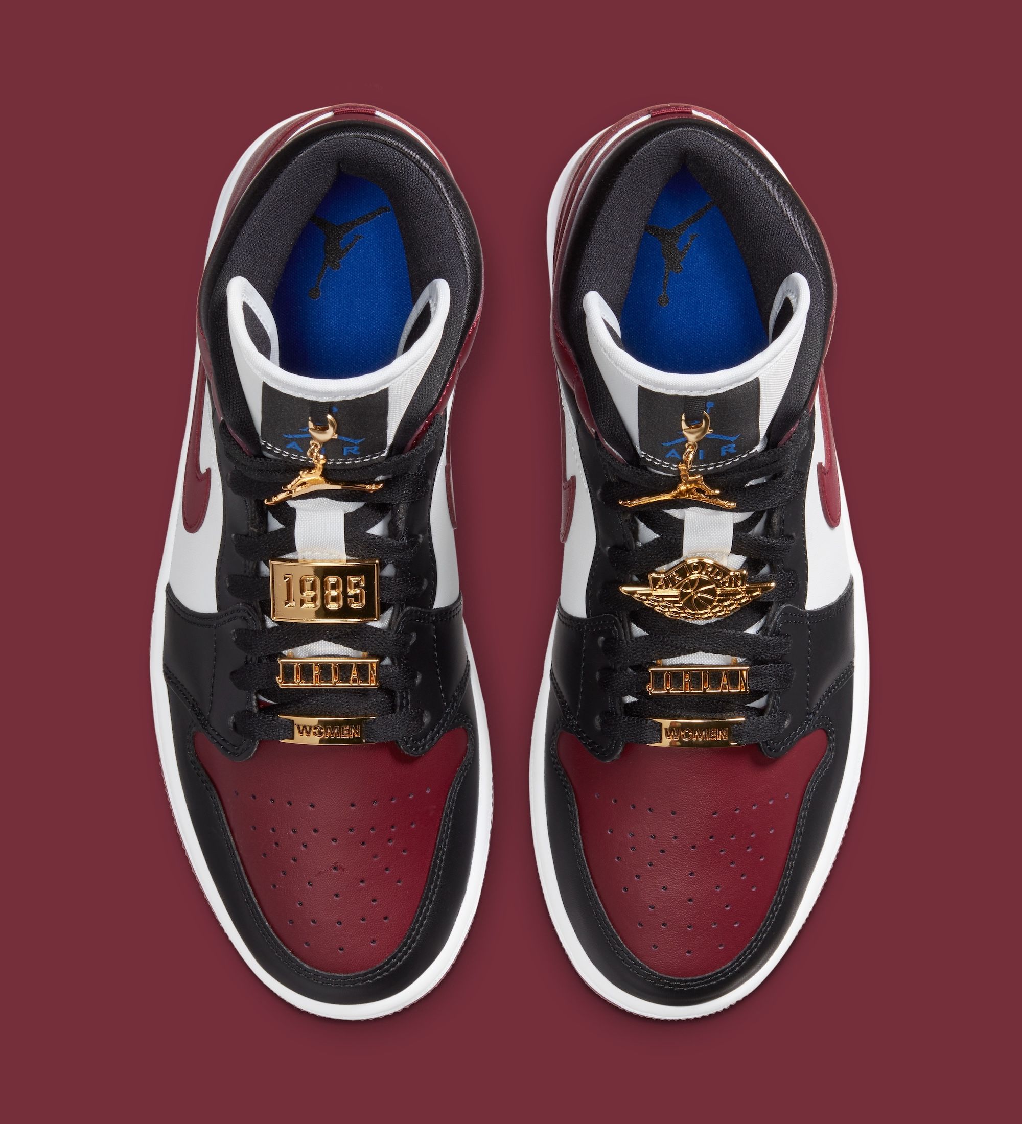 women jordan 1 beetroot