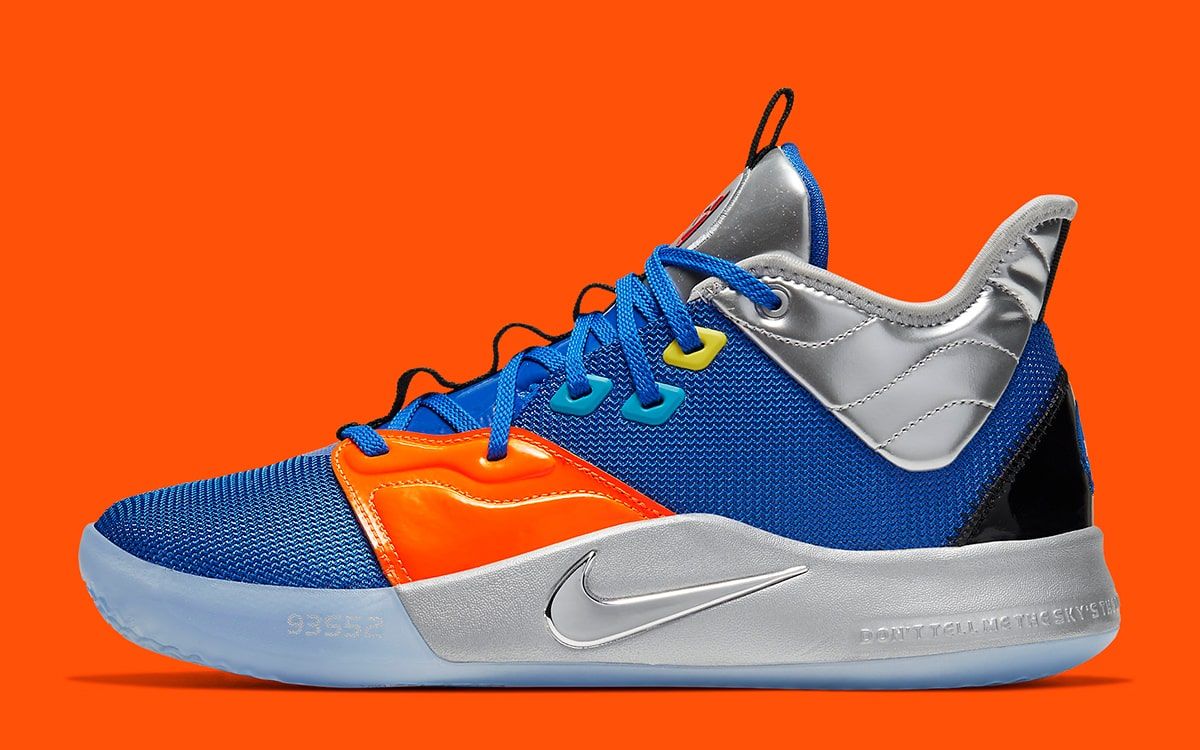 NASA x Nike PG 3 “Apollo 14” to Release on NBA's Opening Night