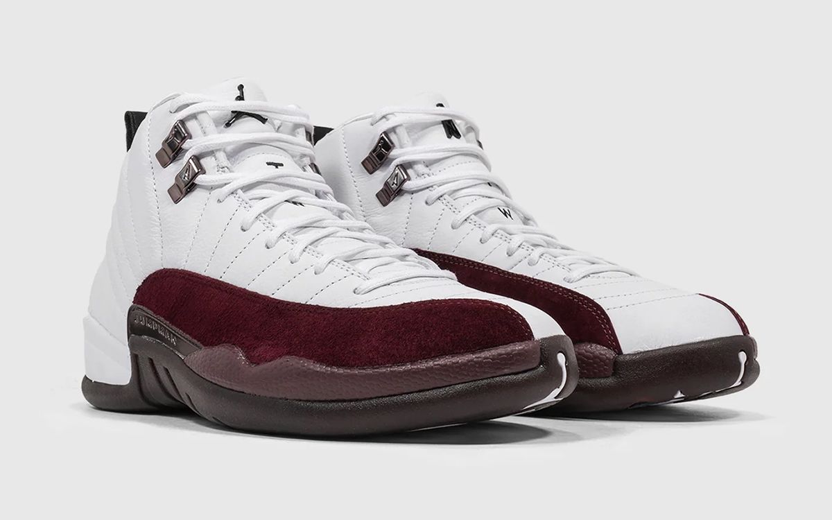 Jordan retro 12 on sale maroon