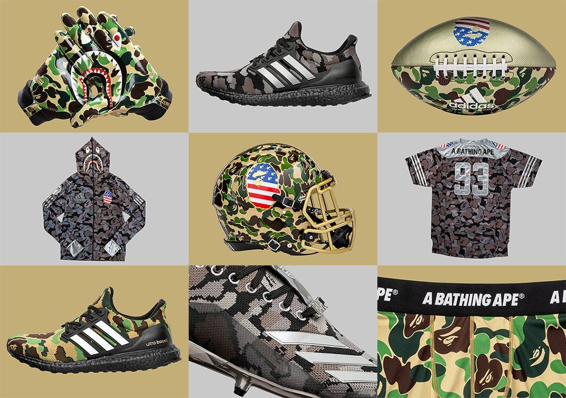 Adidas x bape on sale raffle