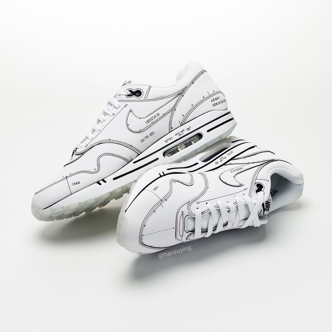 The Nike Air Max 1 Tinker “Schematic” Releases August 9th | House ...