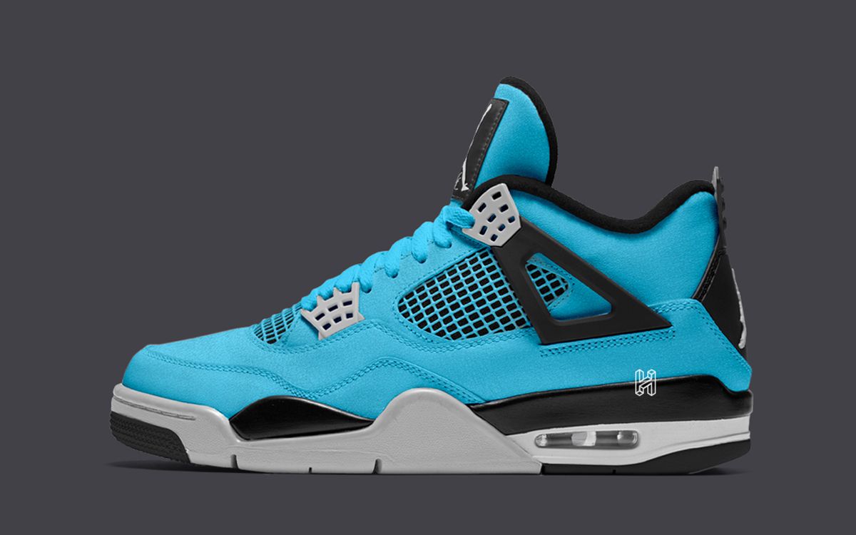 jordan retro 4 powder blue