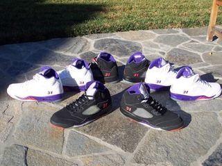 Shawn Marion's exclusive Air Jordan 5s. Photo via The Jordan List.