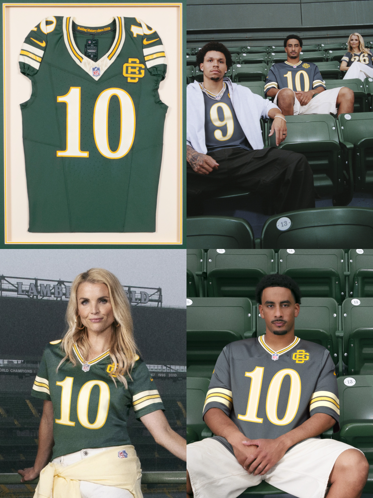 Green Bay Packers Nike x NFL Rivalries Uniforms