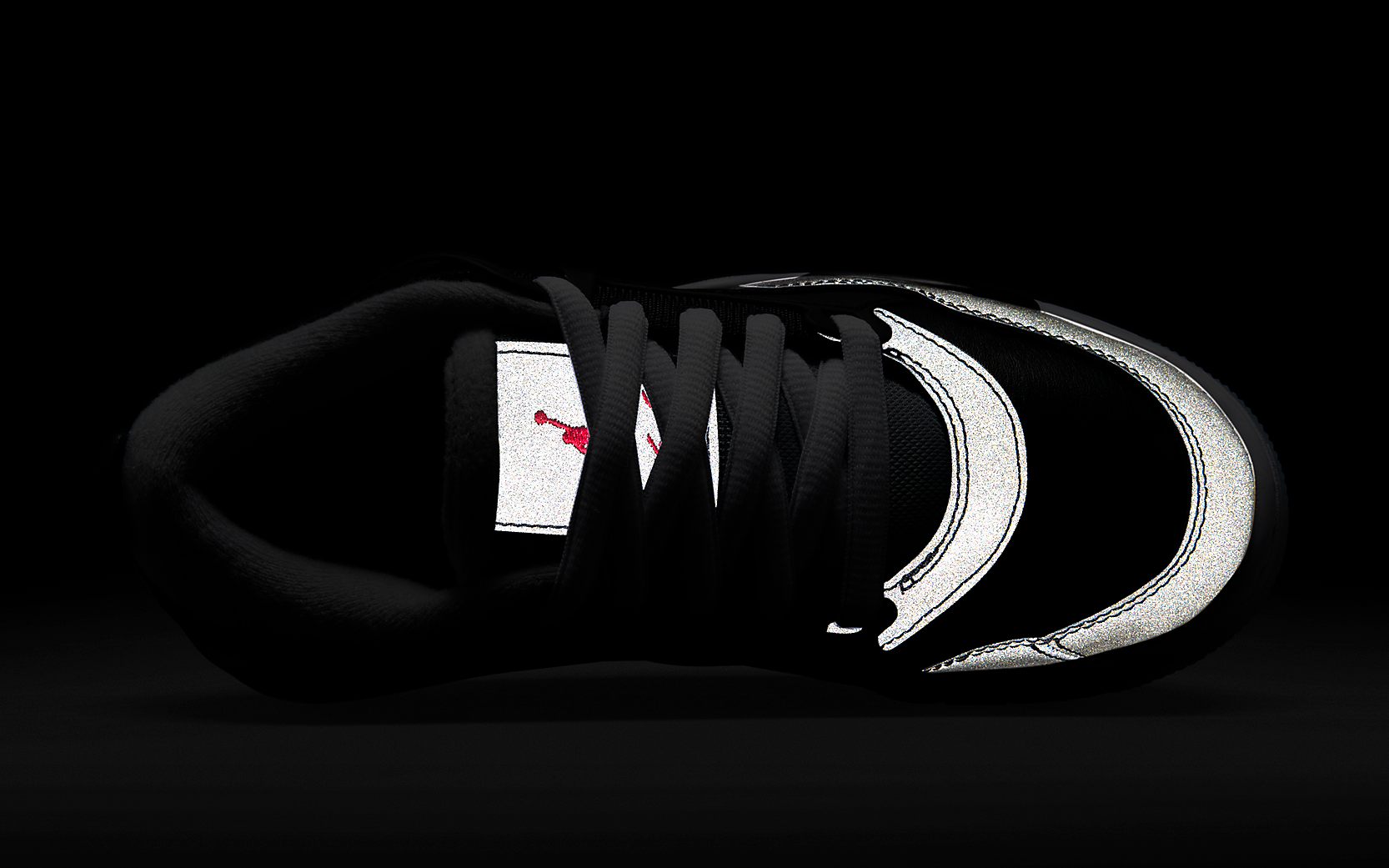 reflective jordan 4s