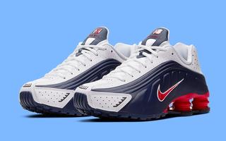 The Nike Shox R4 “USA” is Next to Don the Nation’s Red, White And Blue