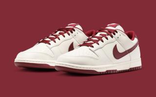 Nike Dunk Low "Phantom & Team Red" Keeps the Classic Formula Rolling