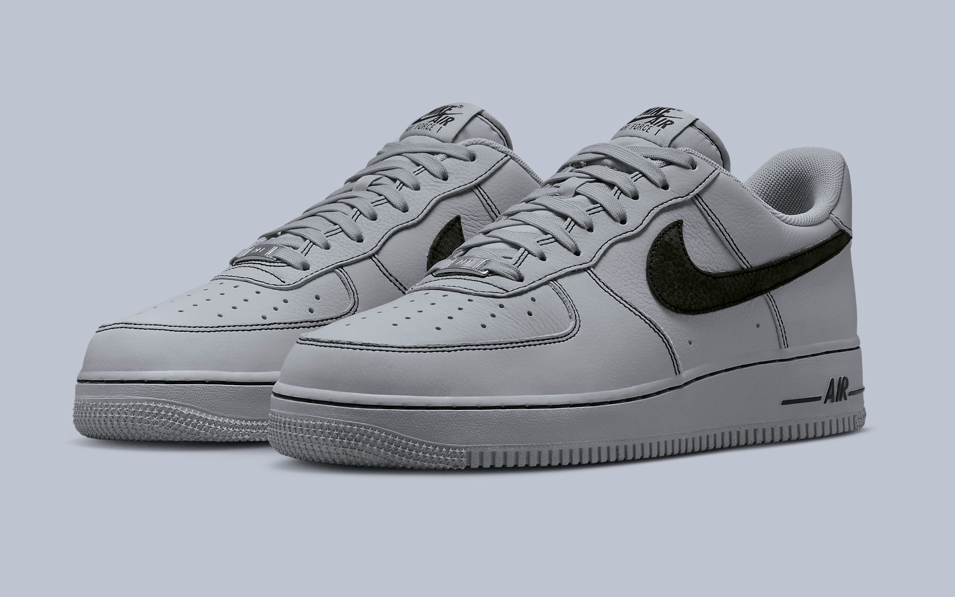 nike air force low grey