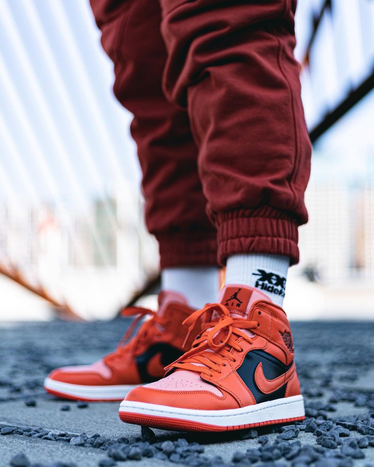 Available Now // Air Jordan 1 Mid “Crimson Bliss” | House of Heat°