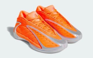 adidas anthony edwards ae 2 lucid orange kk1390
