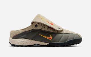 Kids Of Immigrants x Nike T90 Mule "Khaki" (SKU: IH4422-200). Photo via Nike.