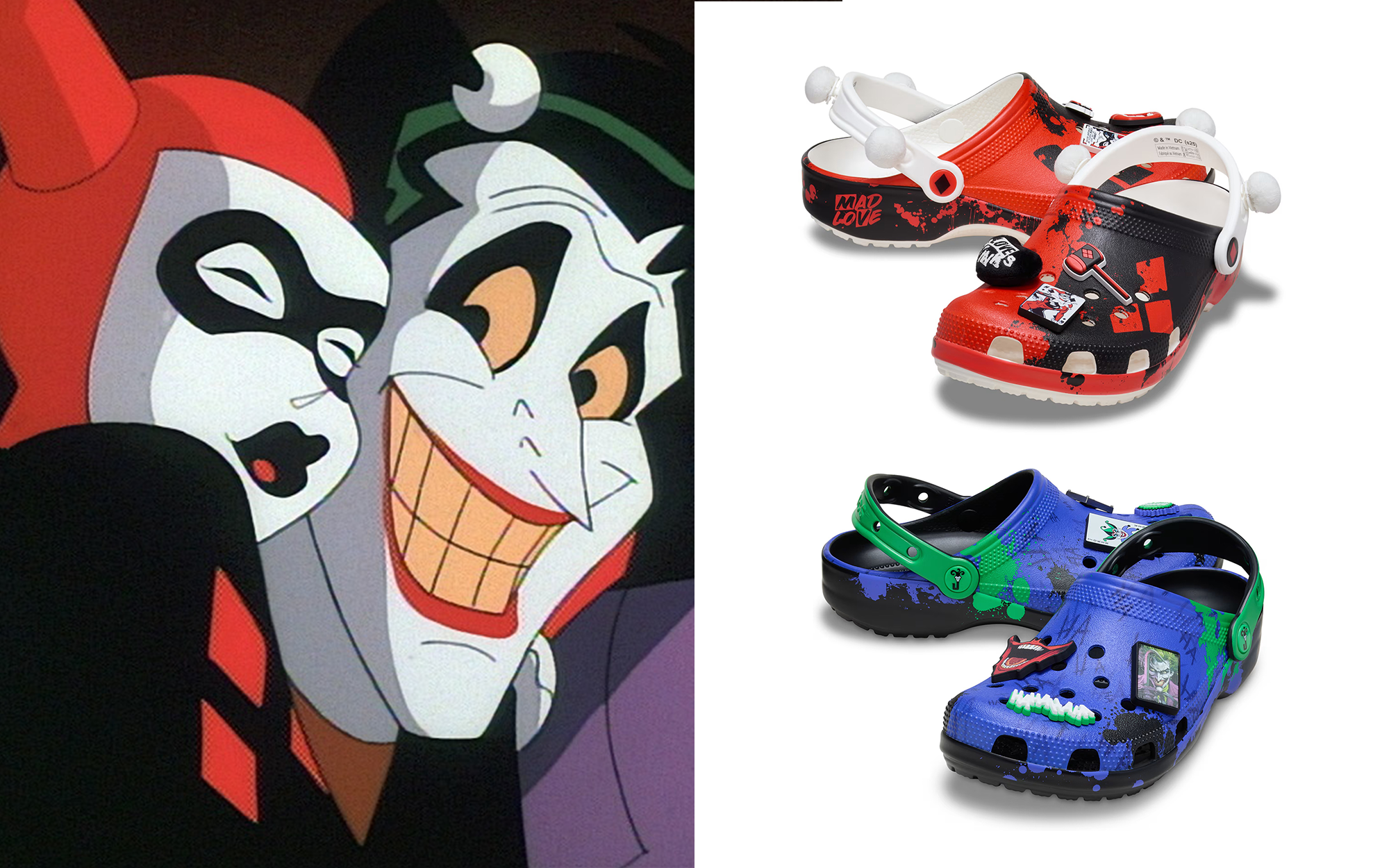 NIB Men Women Unisex Crocs x DC Comics Classic Clog \'The Joker\'  211782 90H NIB Men Women M7/W9Unisex Crocs x DC Comics | Mercari main image 3