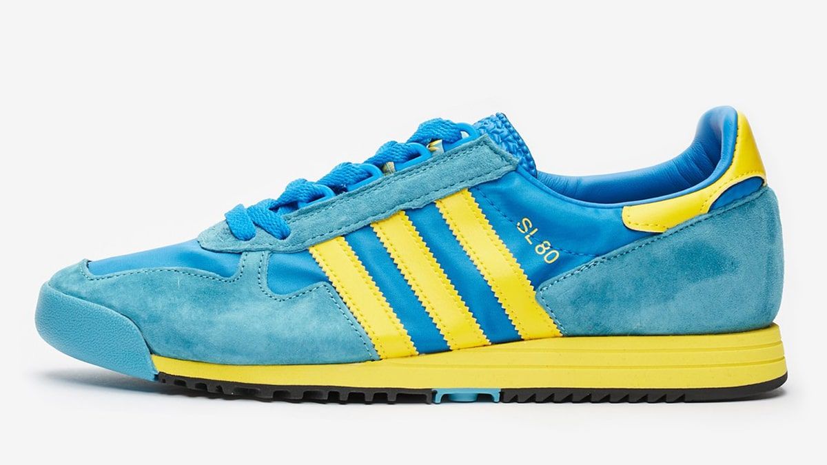 Adidas sl80 2025 blue yellow