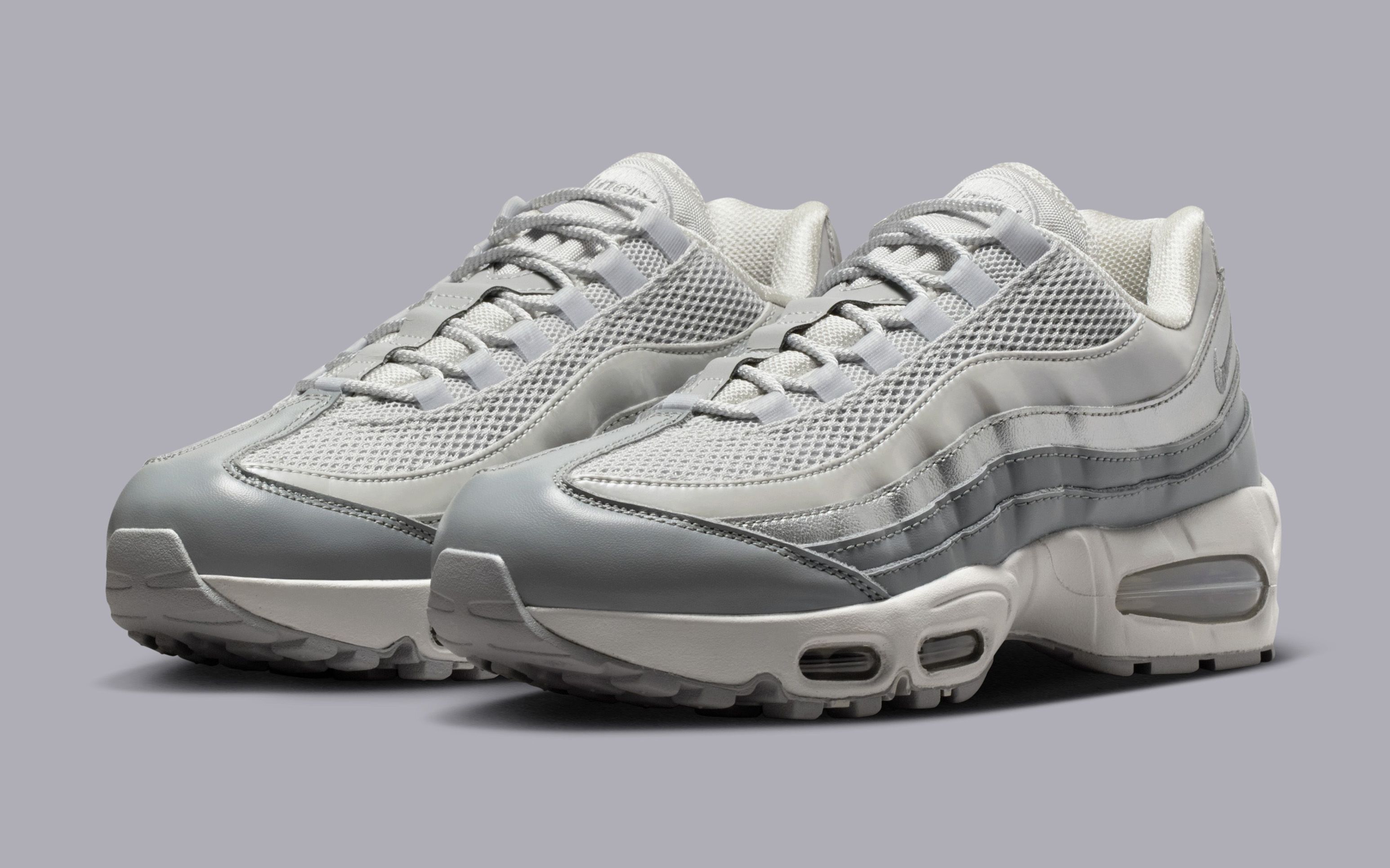 Nike Prepares Air Max 95 Big Bubble “Grey Fog” for Holiday Season