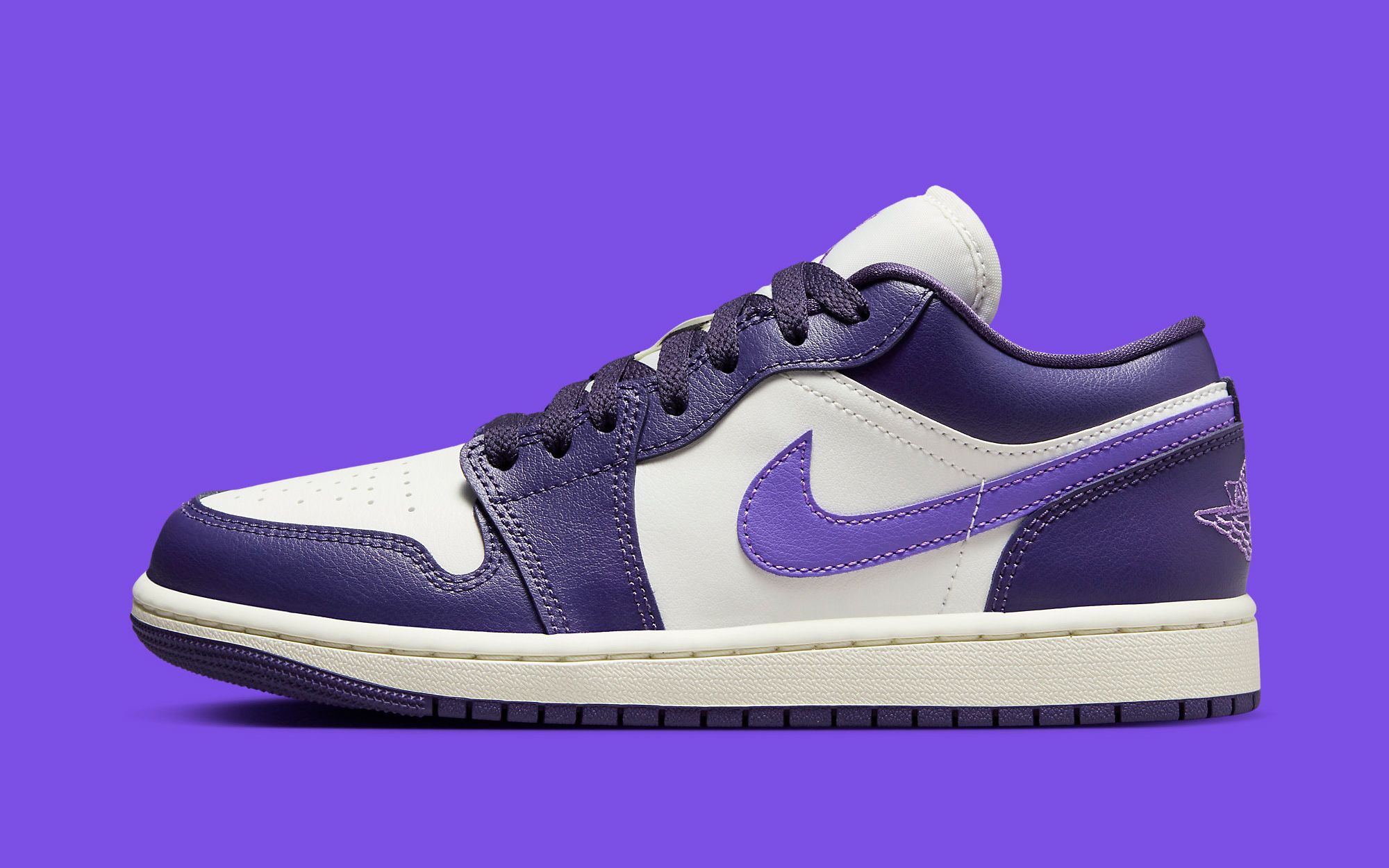 Jordan 1 low shop white to purple