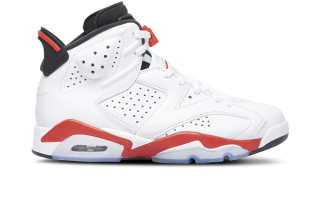 Men's Air Jordan 6 OG "White Infrared" 2026 retro.