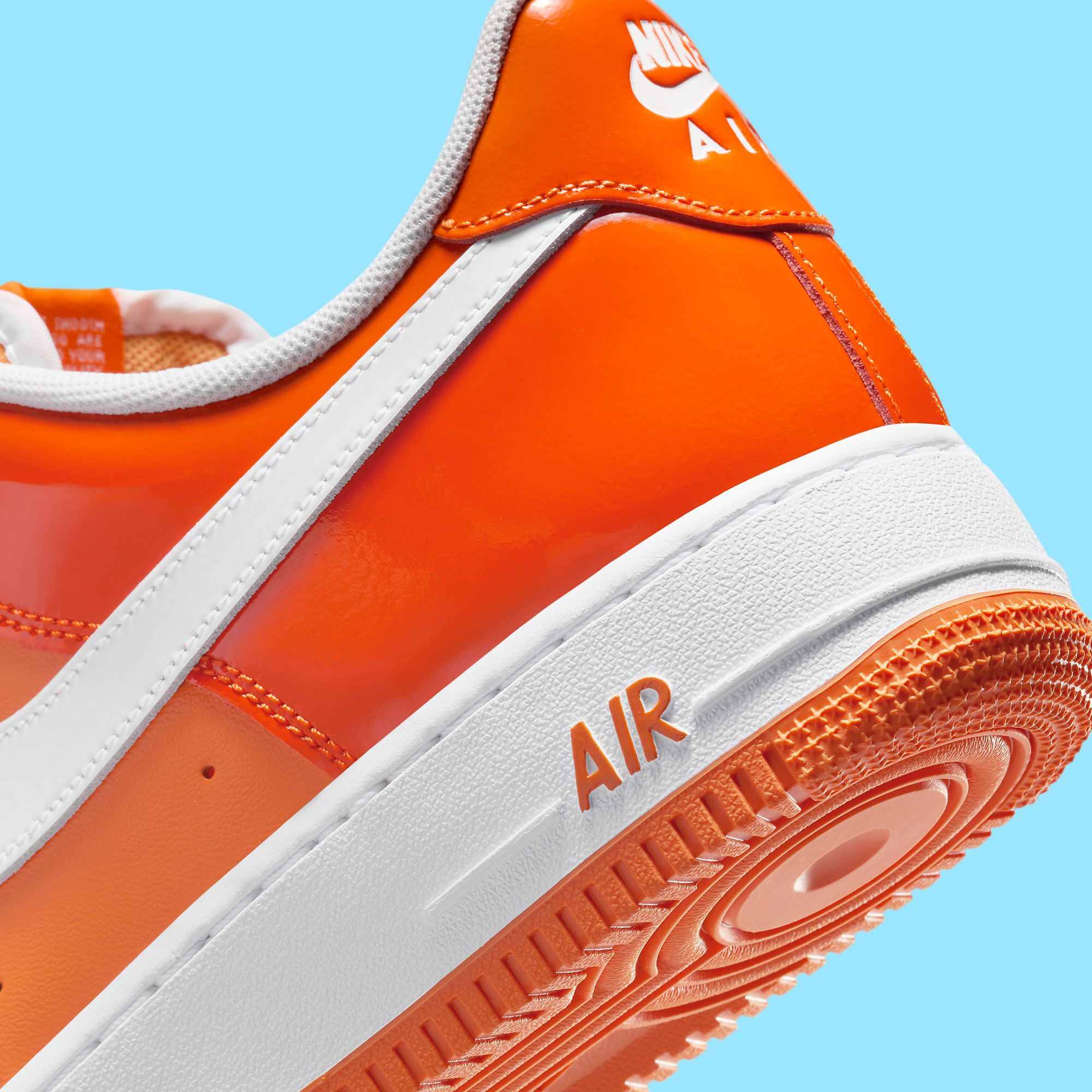 nike air force 1 low womens orange