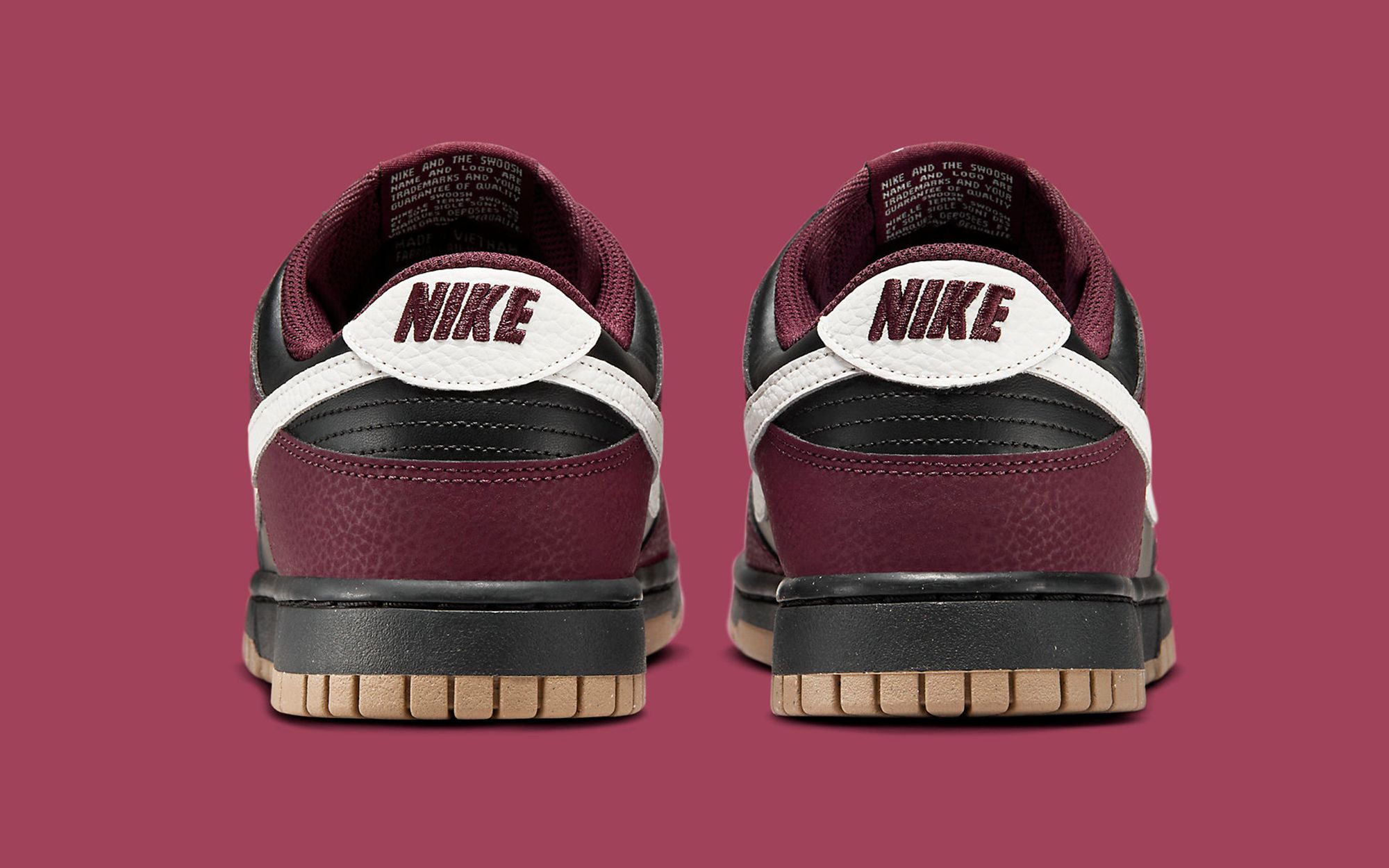 NIKE DUNK LOW バーガンディ/ブラック Nike Dunk Low Next Nature Burgundy Crush HM9658-600