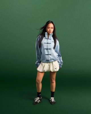 adidas Chinese New Year Jacket "Ash Grey" (SKU: KT3846).