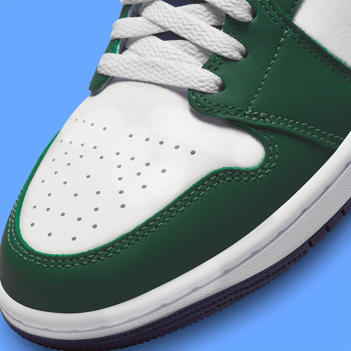 Available Now // Air Jordan 1 Mid “Noble Green” | House of Heat°