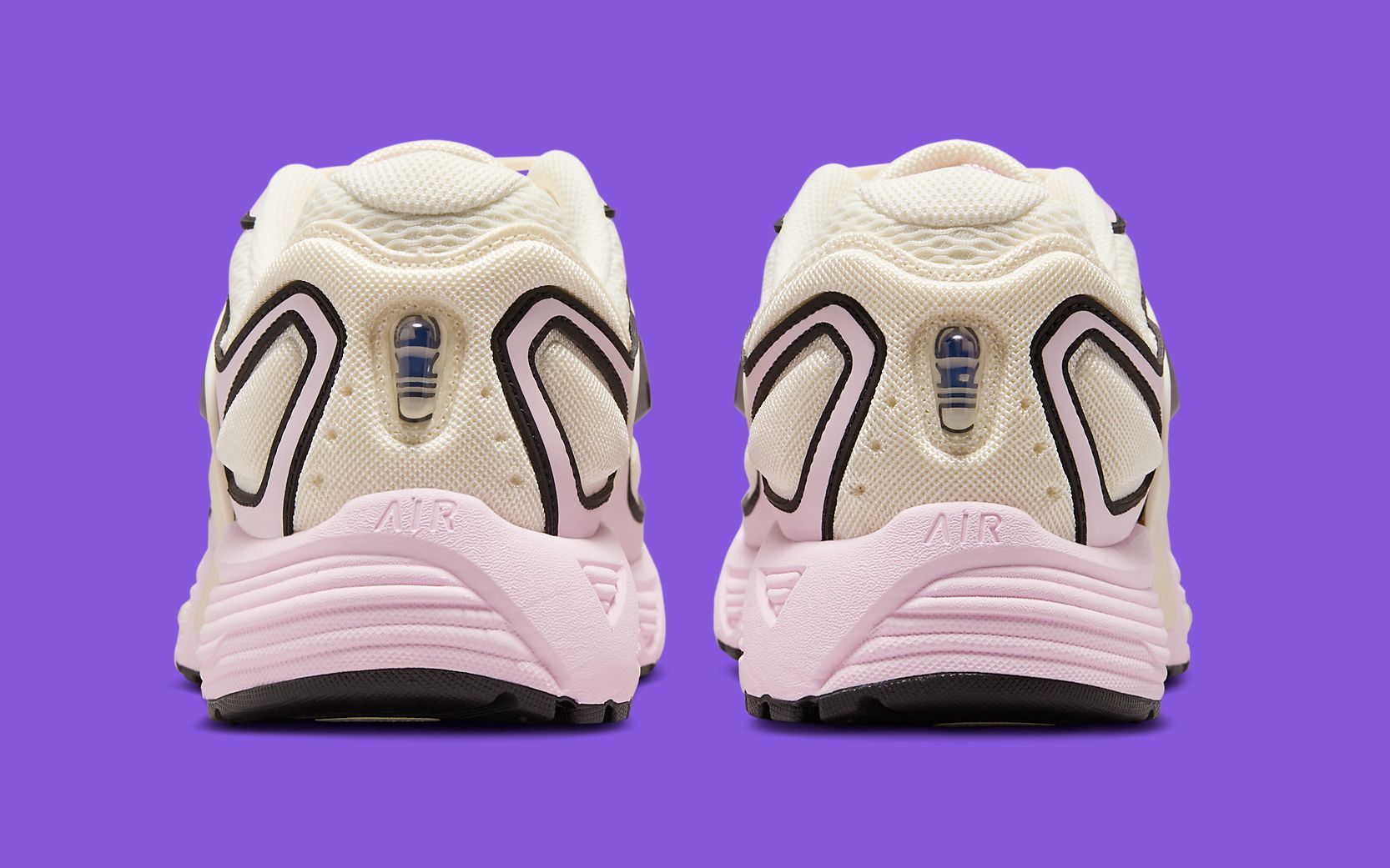 Nike Air Pegasus Wave Pale Ivory Black Pink Foam Sneakers Mesh IB0612-102 2025 Nike Pegasus Wave Pale Ivory / Pink Foam - Mar 2025 - IB0612  main image 4