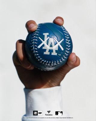 KAWS x MLB Los Angeles Dodgers Collection. Photo via Complex & Fanatics.