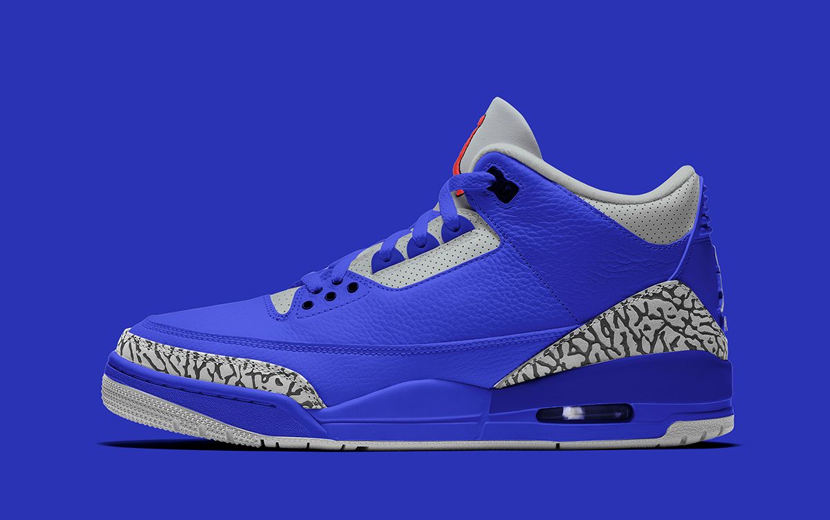 Jordan 3 clearance blue and yellow