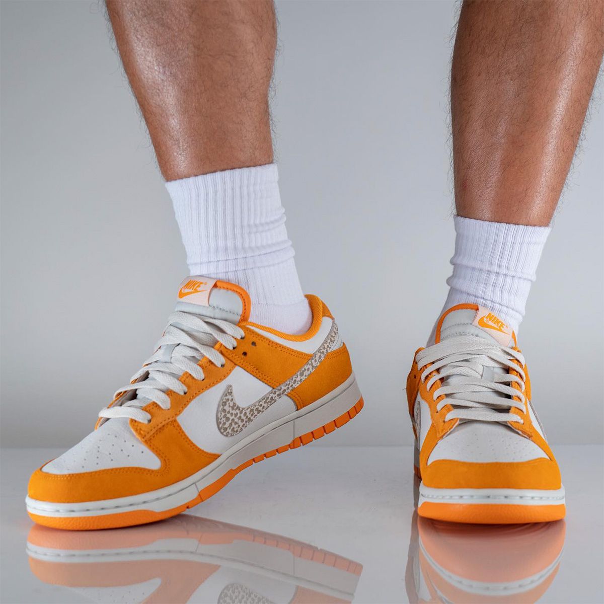 Official Images // Nike Dunk Low “Safari Swoosh” (Kumquat) | House