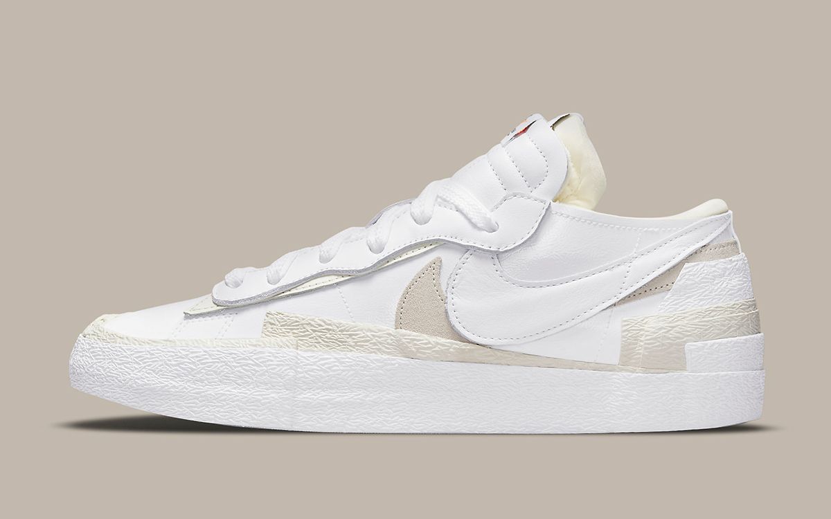 Where to Buy the sacai x Nike Blazer Low “White Patent” | House of Heat°