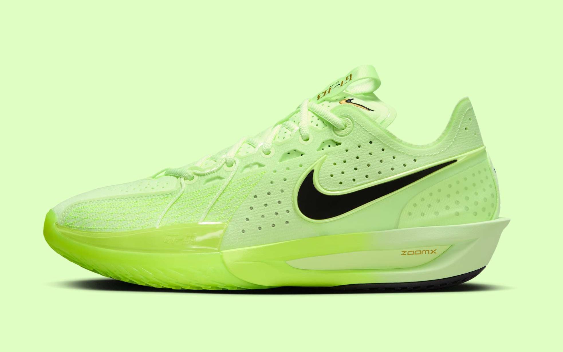 シューズ Nike GT Cut 3 \"Barely Volt/llic Gold Nike G.T. Cut 3 