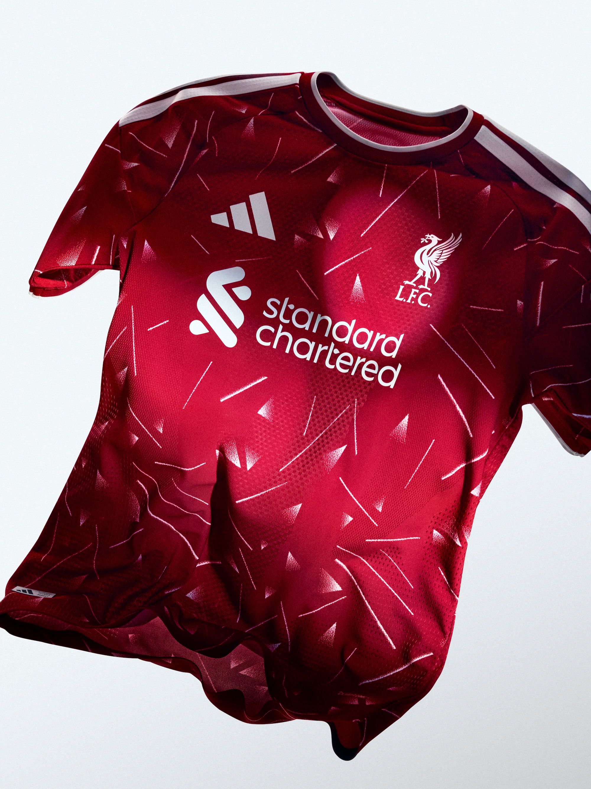 Liverpool 26/27 Home Jersey. Photo via adidas.