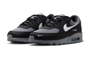 The Nike Air Max 90 “Black/Smoke Grey” Is Super Clean