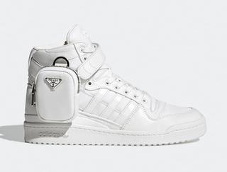 prada adidas forum re nylon white high GY7041 1