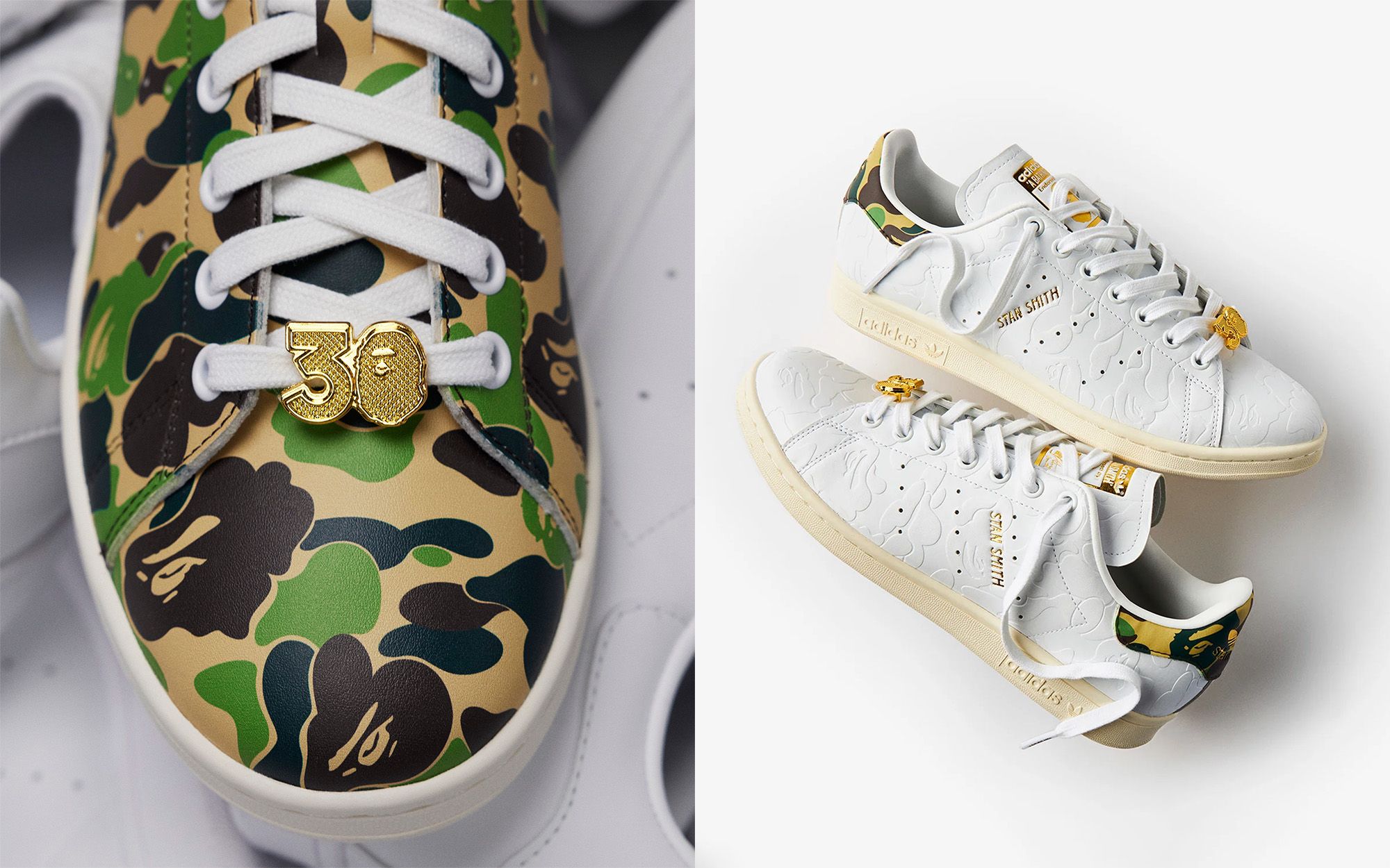 BAPE x Adidas Stan Smith Duo Restocks June 24 | House of Heat°