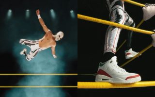 Lucha libre-inspired campaign for the Air Jordan 3 "El Vuelo" retro.