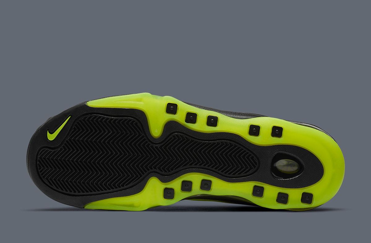 nike air total max uptempo black volt 2020